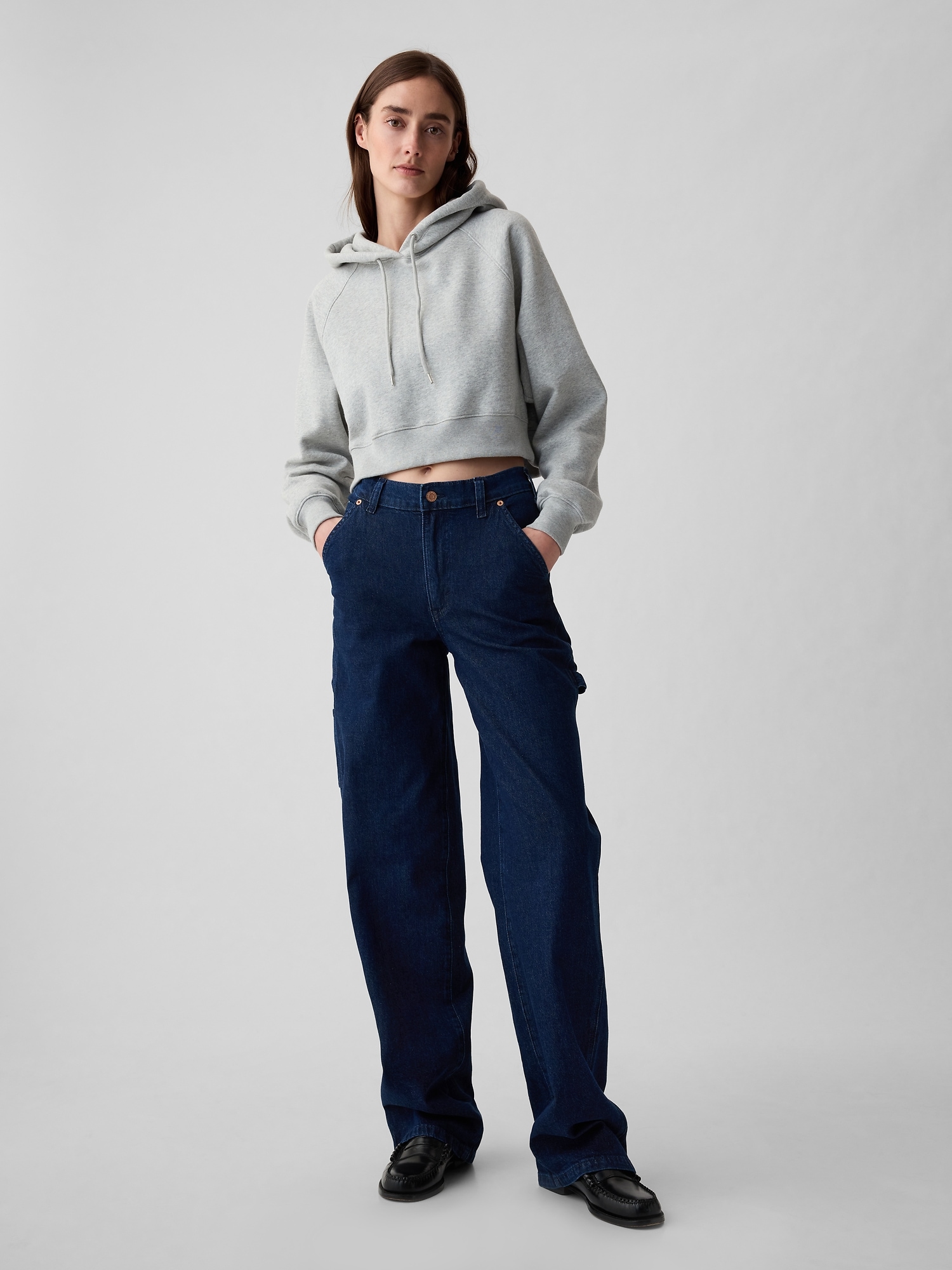 Женские джинсы Gap Mid Rise '90s Loose Carpenter Jeans