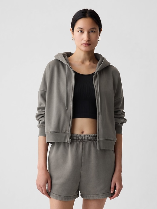 Image number 9 showing, Vintage Soft Cropped Hoodie