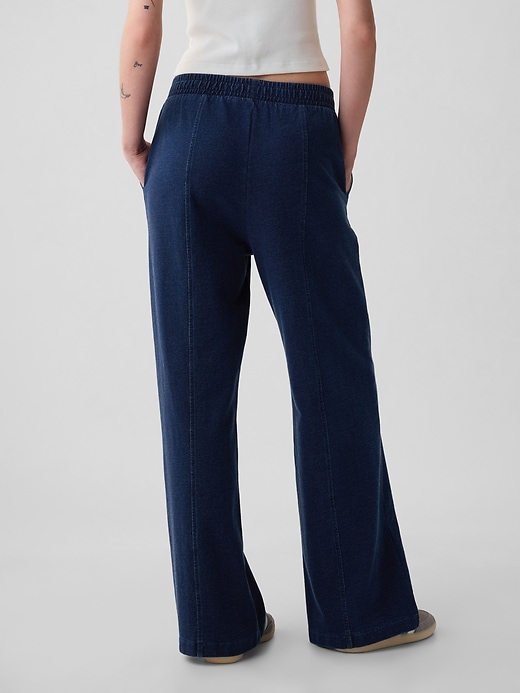 Image number 2 showing, Seamed Wide-Leg Sweatpants