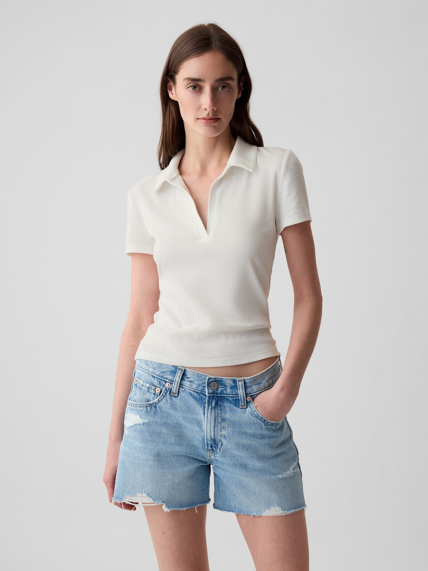 Gap polo shirts womens on sale