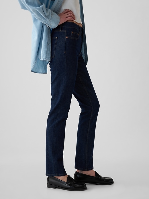 Image number 3 showing, Mid Rise Vintage Slim Jeans