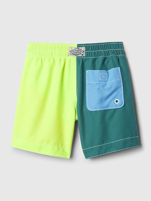 Image number 2 showing, babyGap Recycled Swim Trunks