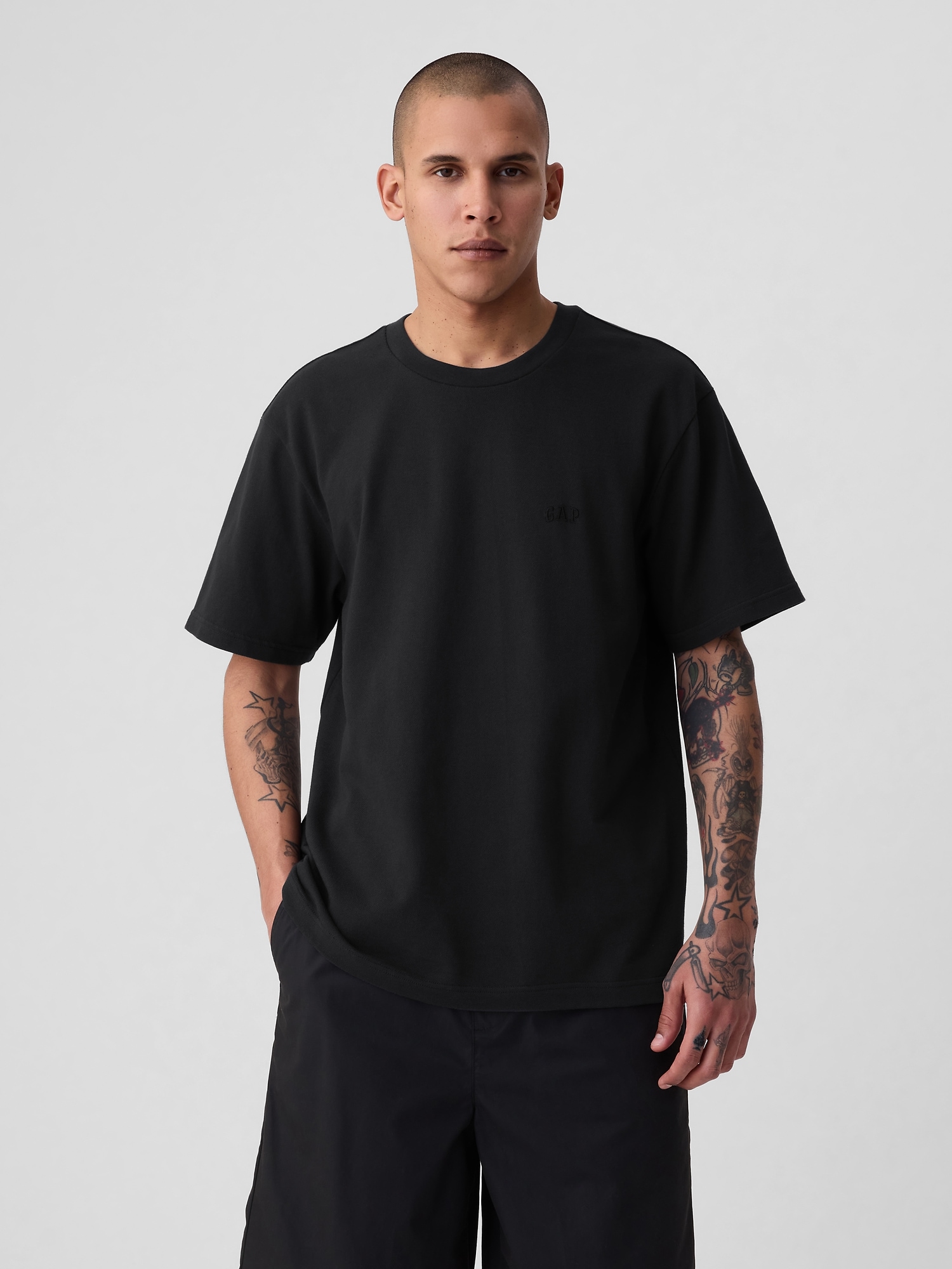 Shop Gap Mini  Logo T-shirt In Black