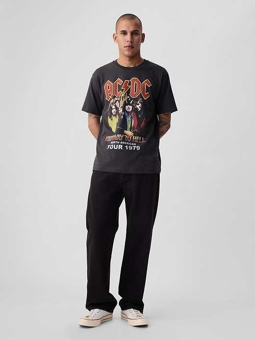 1 of 8 showing, with the color cast iron of product AC/DC 1979 Tour Graphic T-Shirt