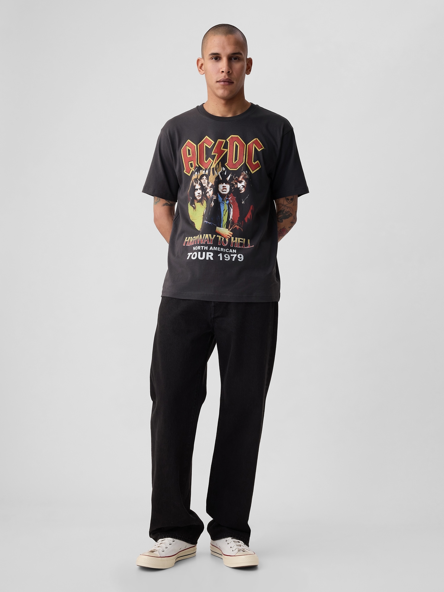 AC/DC 1979 Tour Graphic T-Shirt | Gap