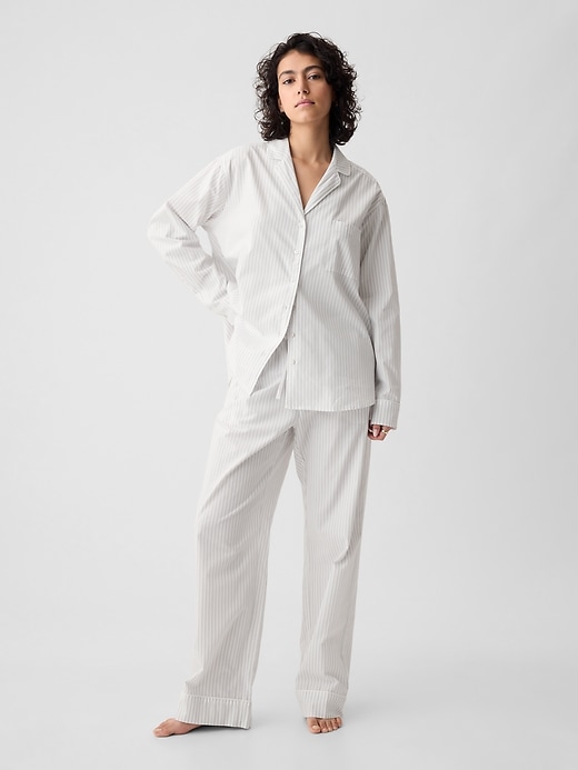 Image number 3 showing, Poplin PJ Pant