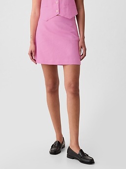 スカート gajjes LINEN MINI SKIRT Linen mini skirt | Gajess