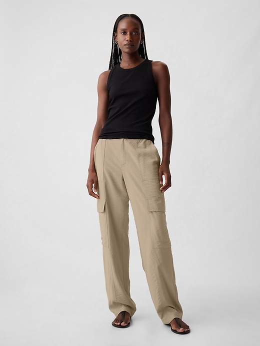 Image number 9 showing, Mid Rise Cargo Pants