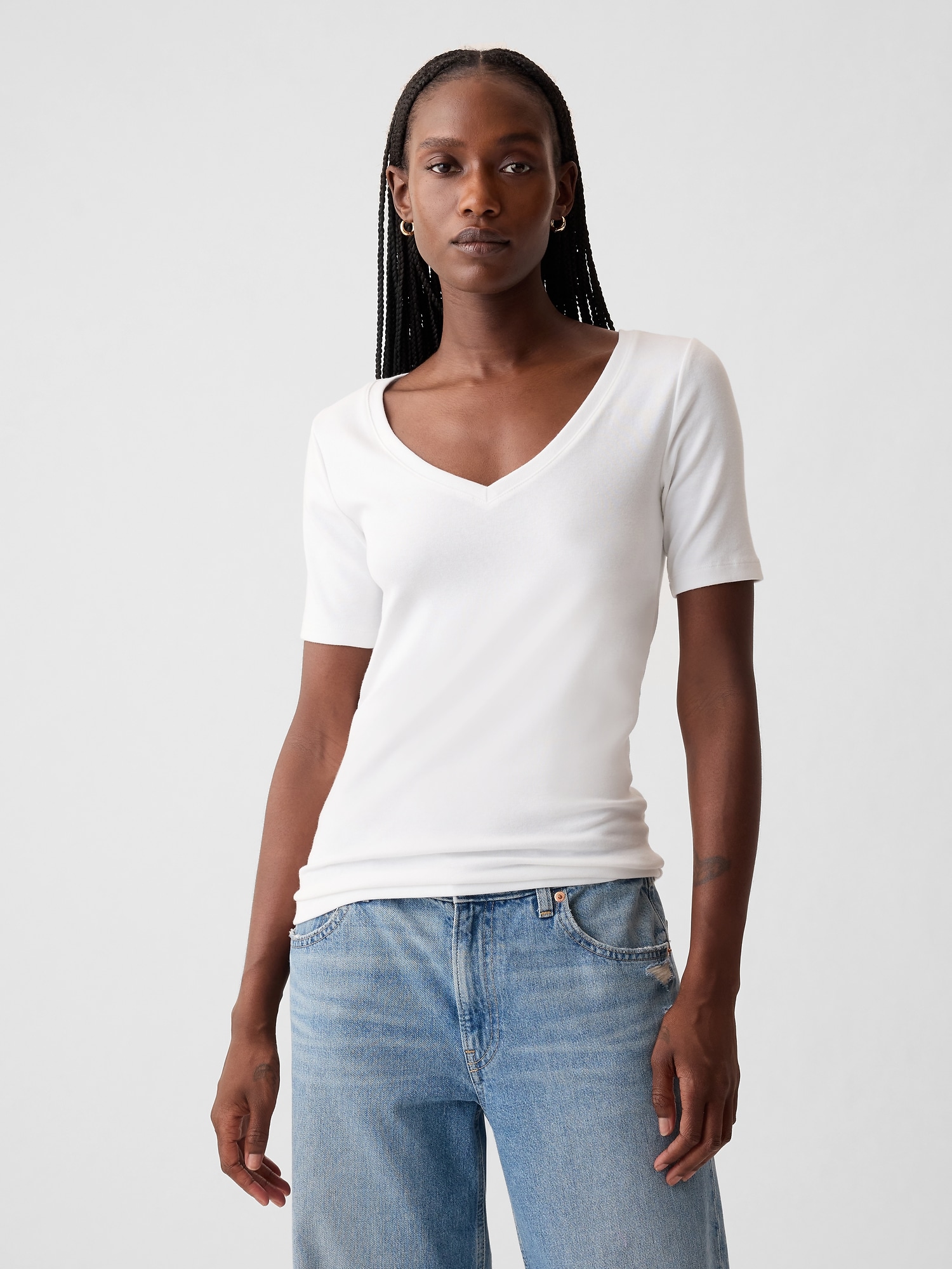 Modern V-Neck T-Shirt