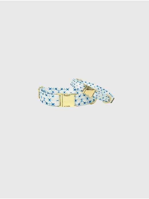 Image number 2 showing, Printed Fabric Dog Collar