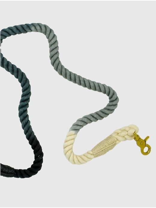 2 of 8 showing, with the color Cairo of product Rope Organic Cotton Ombre Dog Leash