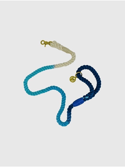 Image number 1 showing, Rope Organic Cotton Ombre Dog Leash