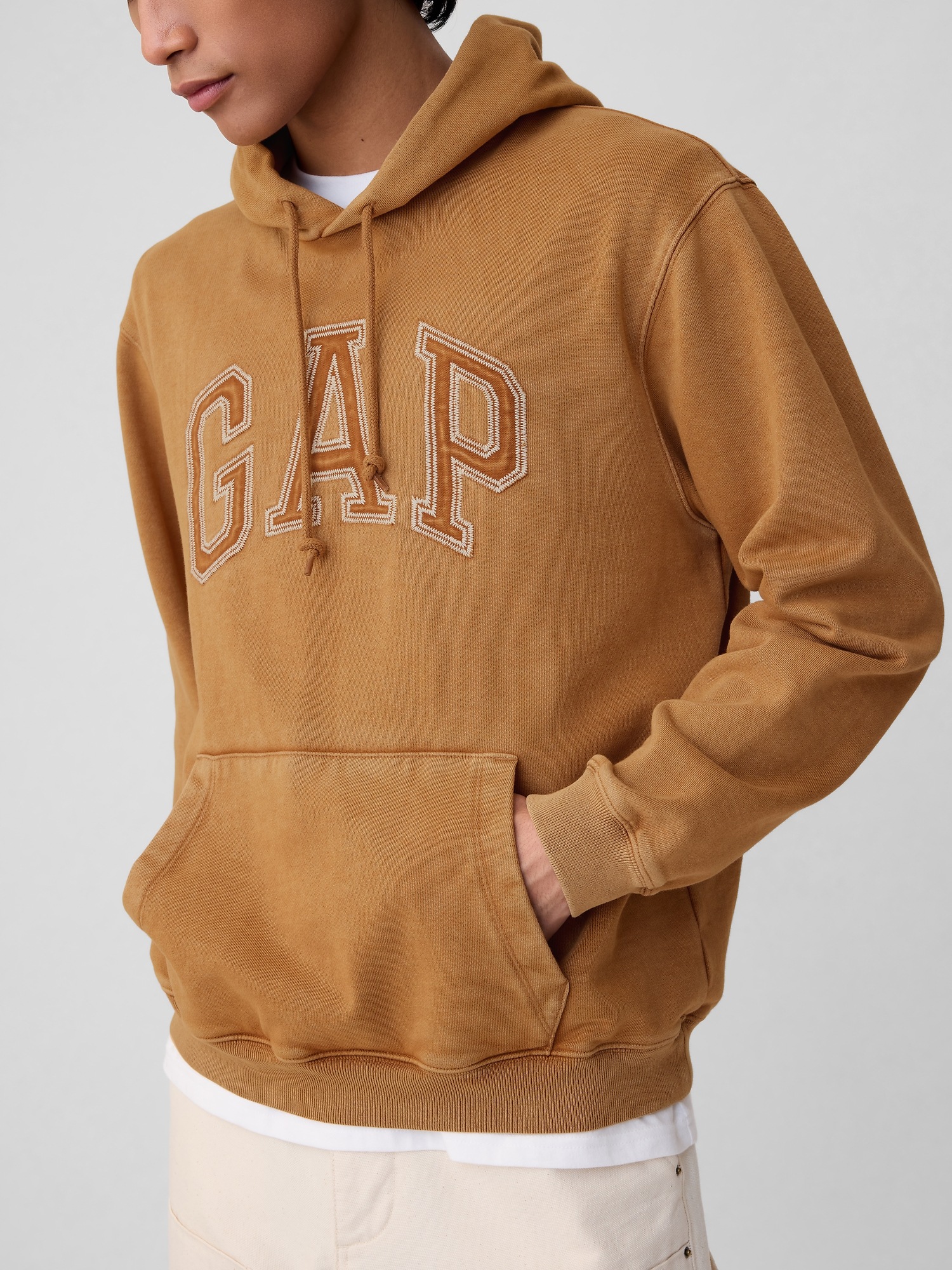 Arch logo hoodie gap clearance