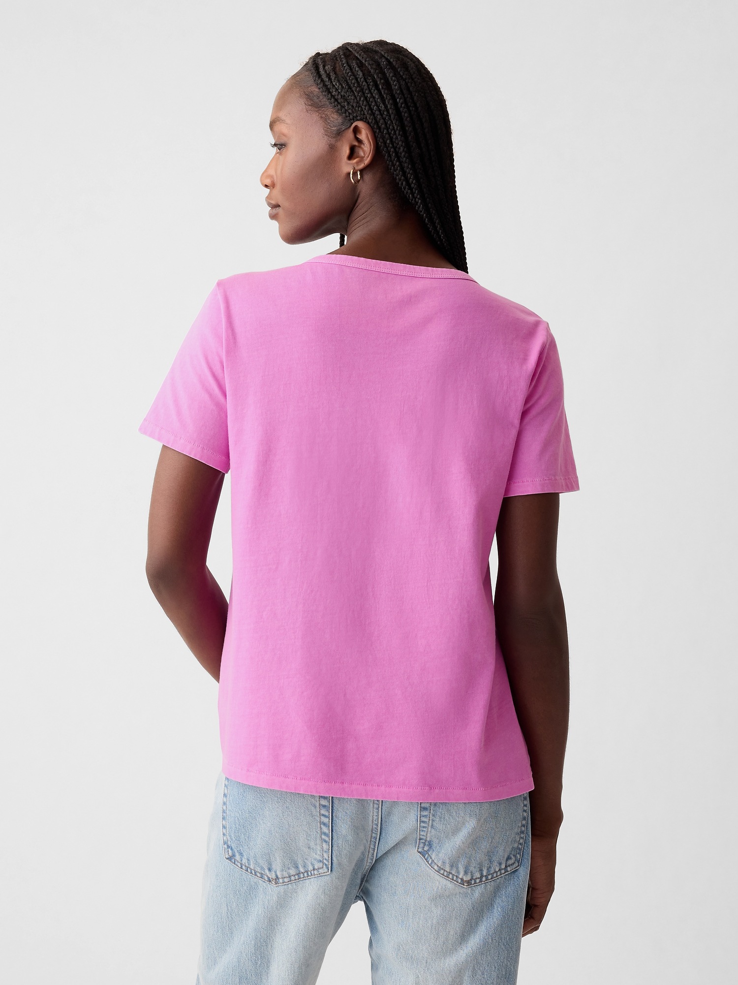Organic Cotton Vintage V Neck T Shirt Gap Organic Cotton Vintage V Neck T Shirt Gap