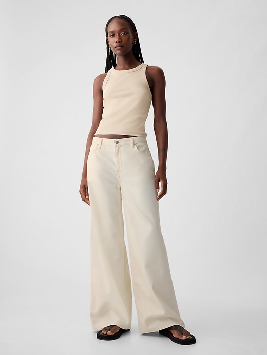 Image number 1 showing, Mid Rise UltraSoft Baggy Jeans