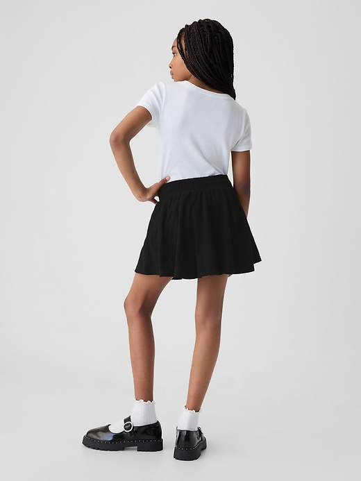 2 of 8 showing, with the color black of product Kids Easy Skort