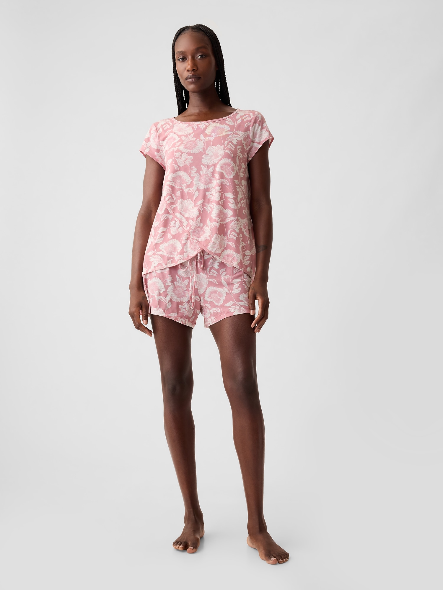 Maternity Nursing PJ Shorts Set Gap