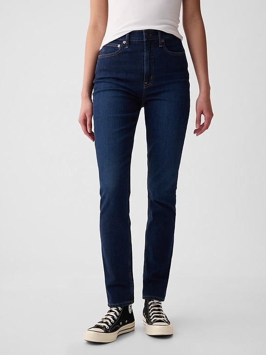 Image number 2 showing, High Rise Vintage Slim Jeans