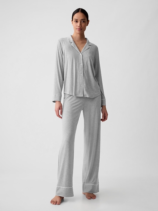 Image number 8 showing, Modal Pajama Shirt