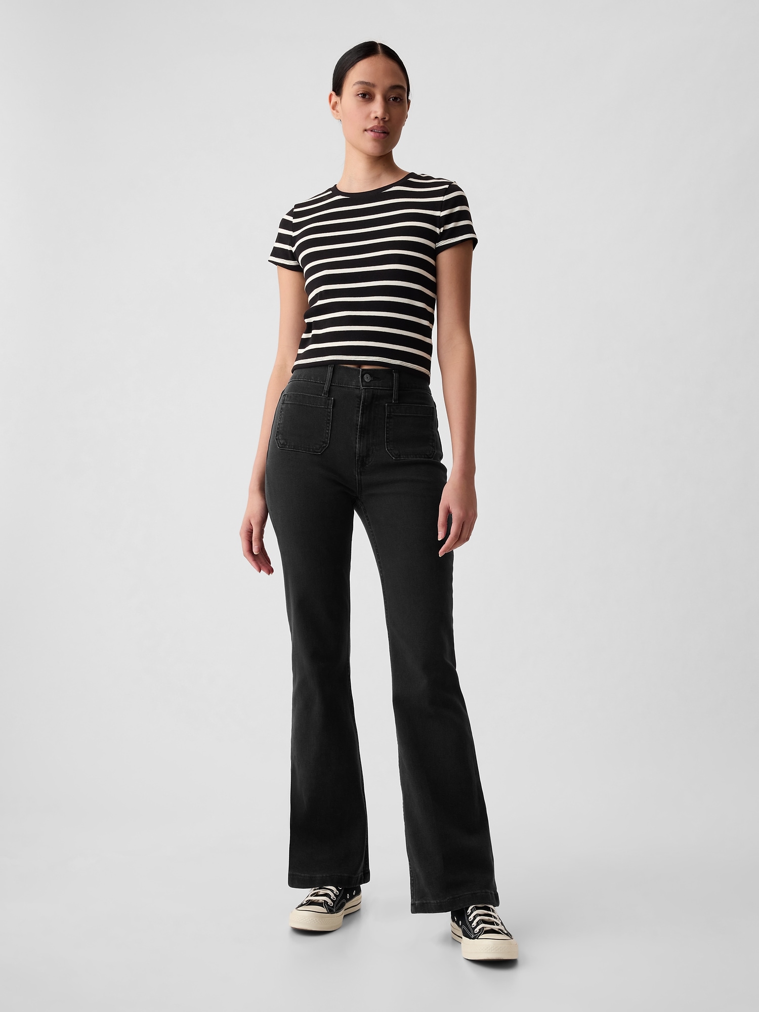 Escapade Black Coated Jean