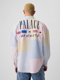 Palace Gap Stripe Oxford Drop Shoulder