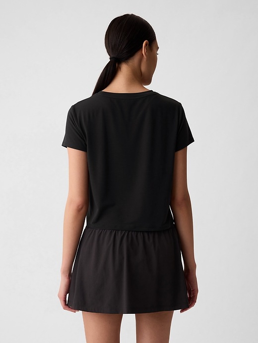 Image number 2 showing, GapFit Breathe Cropped Shirt