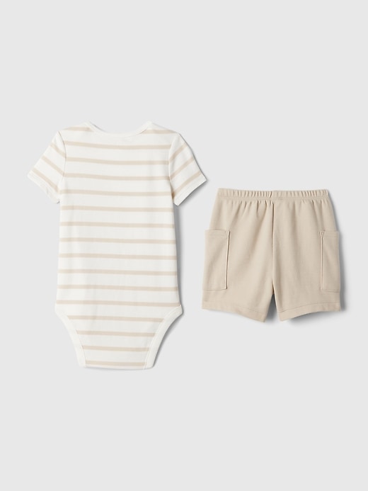 Image number 2 showing, Baby Supima® Bodysuit Outfit Set