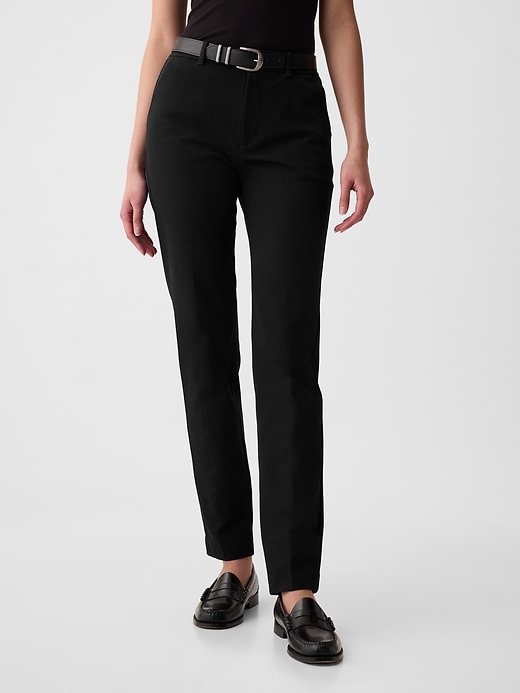 Image number 2 showing, Mid Rise BiStretch Slim Ankle Pants