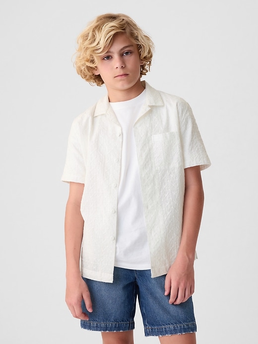 Image number 1 showing, Kids Textured Shirt