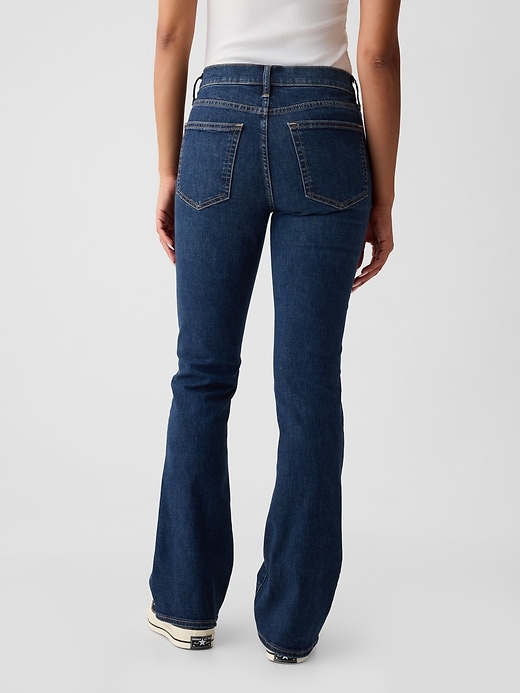 Image number 4 showing, Mid Rise Baby Boot Jeans