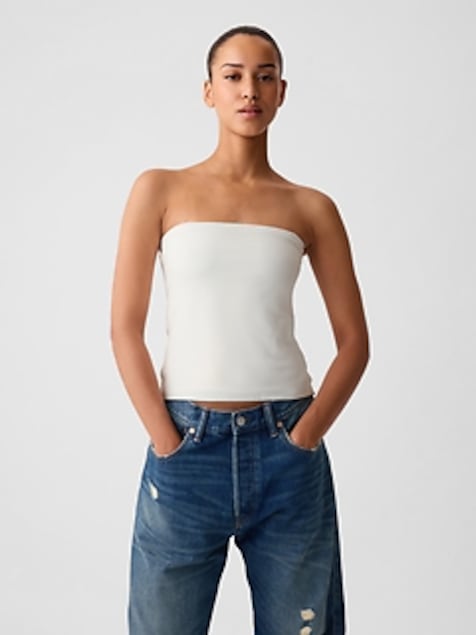 Compact Jersey Tube Top