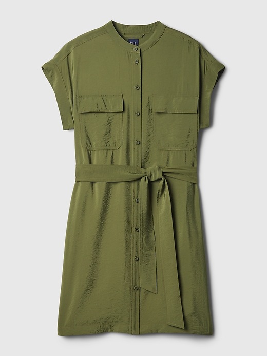 gap utility button mini dress Utility Button Mini Dress