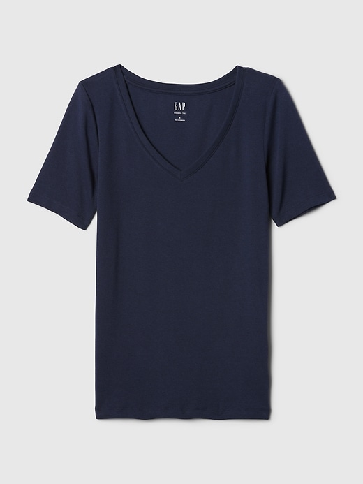 Image number 7 showing, Modern V-Neck T-Shirt