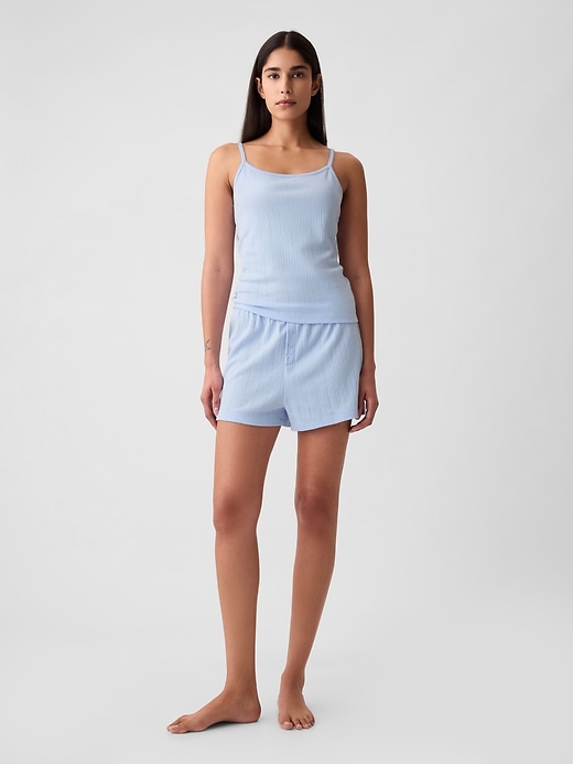 Image number 3 showing, Pointelle PJ Cami