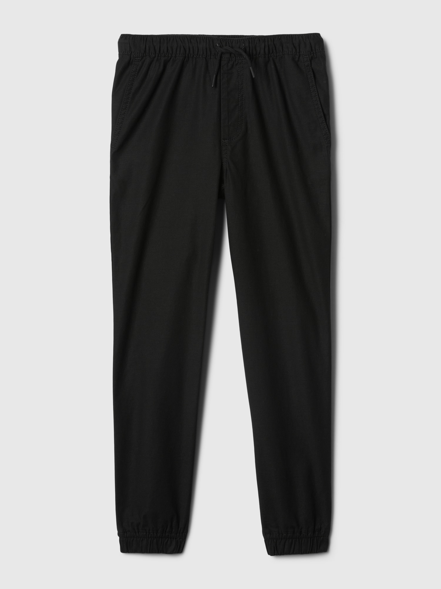 Kids black joggers top