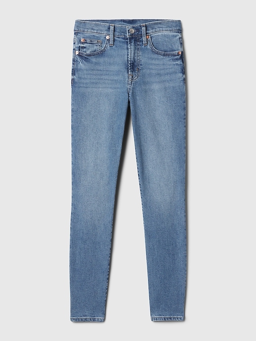 Image number 7 showing, Mid Rise True Skinny Jeans