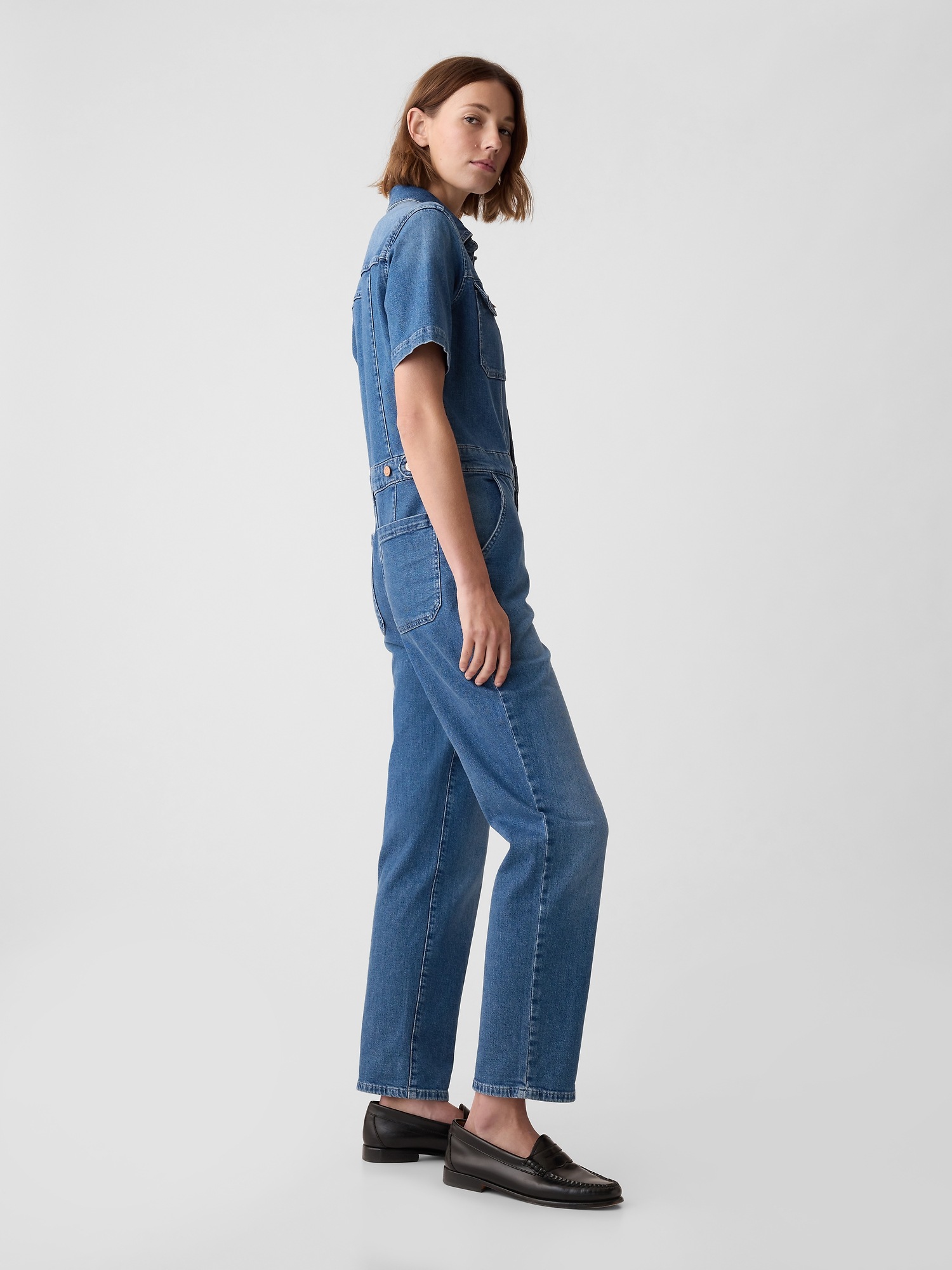 Denim Jumpsuit Gap