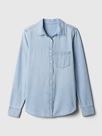 Organic Cotton Denim Perfect Shirt