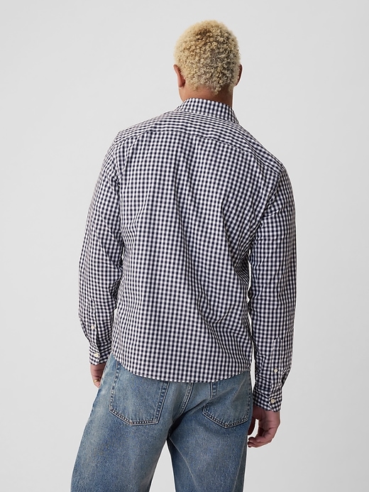 Image number 2 showing, All-Day Poplin Shirt in Untucked Fit