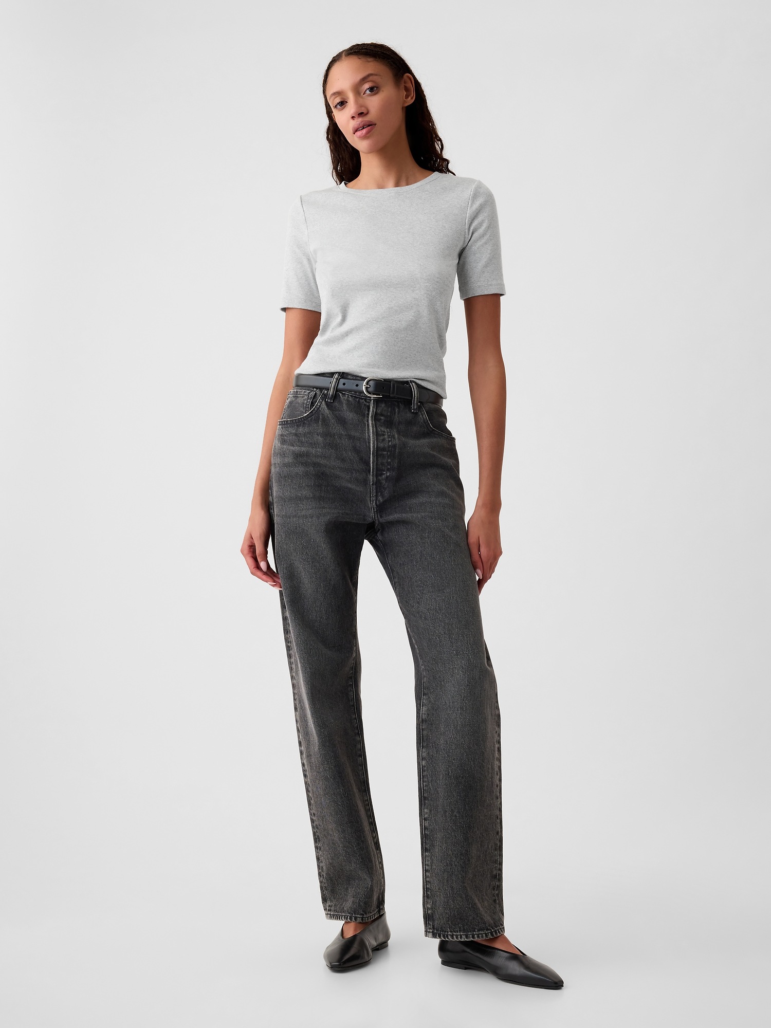 Modern Crewneck T Shirt Gap