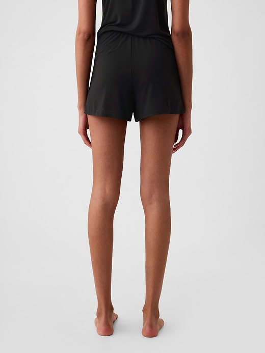 2 of 8 showing, with the color true black of product Flutter PJ Shorts