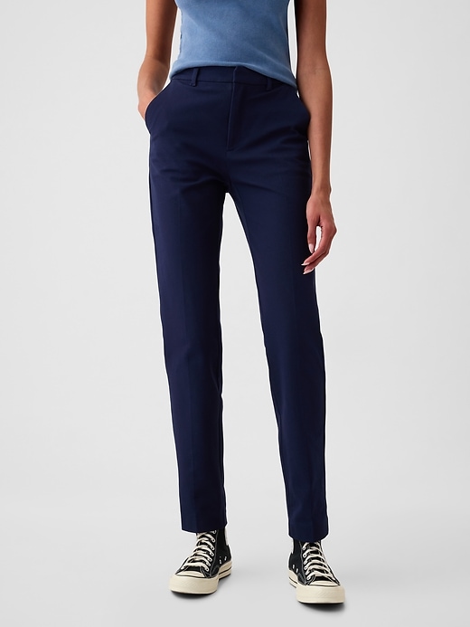 Image number 2 showing, Mid Rise BiStretch Slim Pants