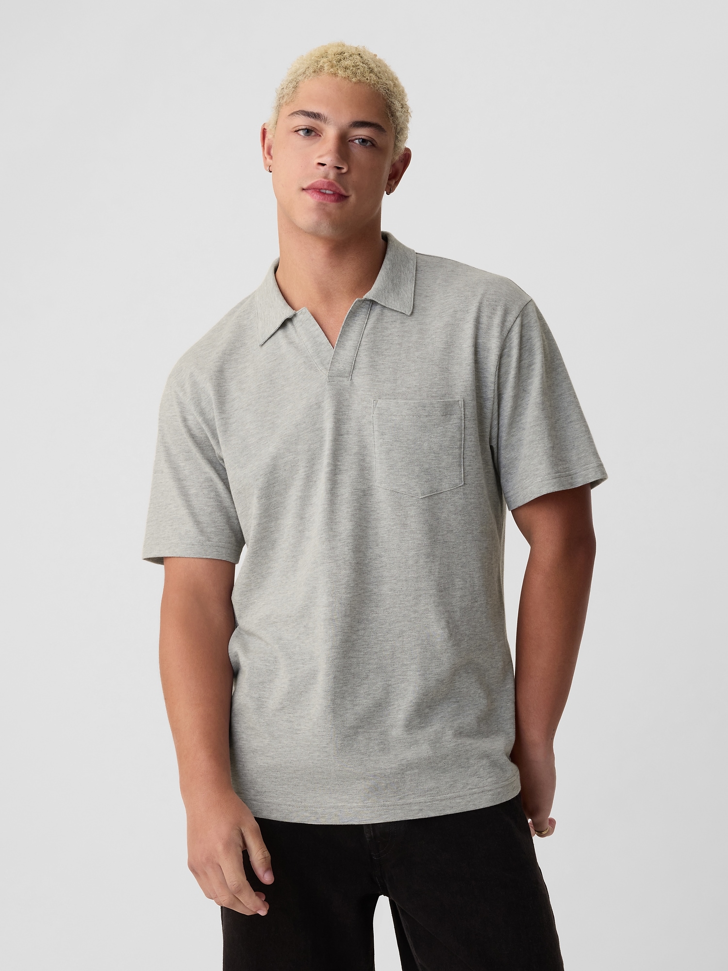 Pique Polo Shirt