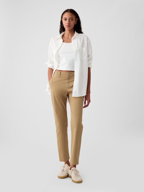 Mid Rise Downtown Khakis
