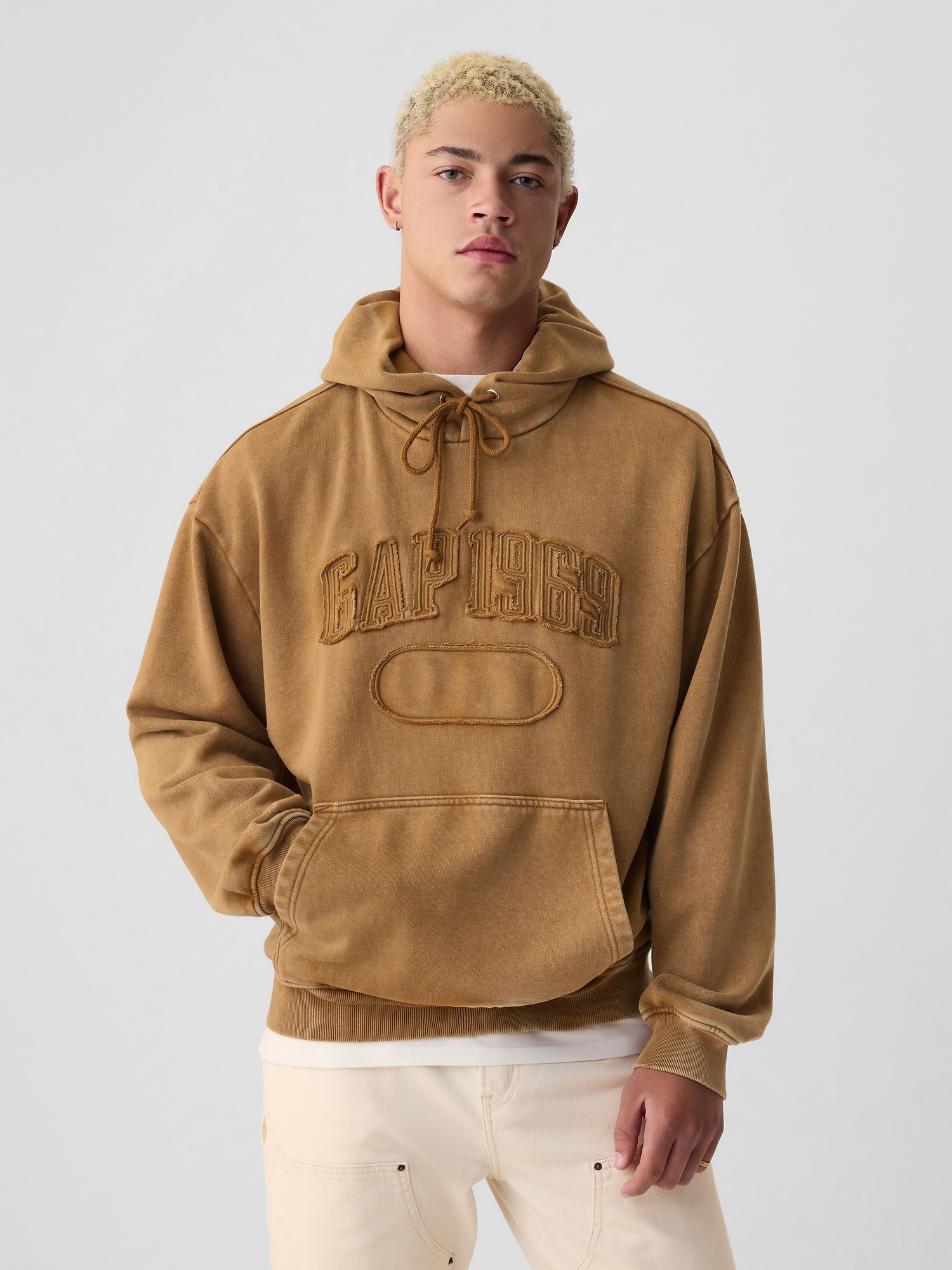 Heavyweight Gap 1969 Logo Hoodie Gap