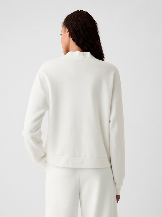 2 of 8 showing, with the color new off white of product Textured Cardigan