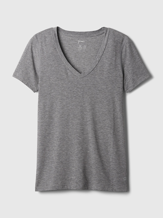 Image number 8 showing, GapFit Breathe V-Neck T-Shirt