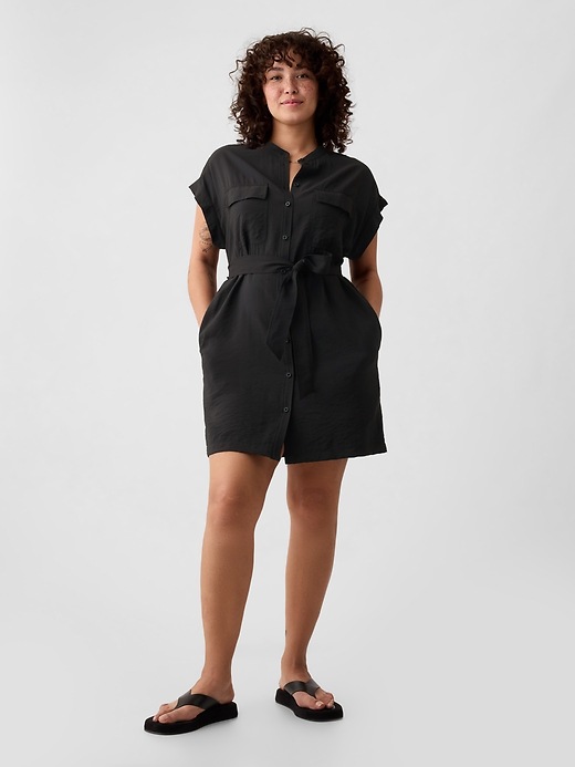 Utility Mini Shirtdress | Gap