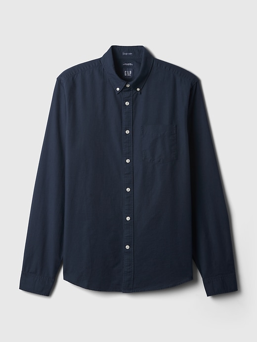 Image number 5 showing, Classic Oxford Shirt in Untucked Fit