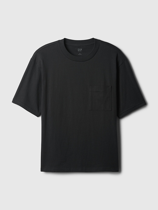 Image number 3 showing, Heavyweight Relaxed Fit Pocket T-Shirt